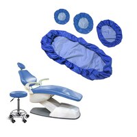 1 комплект, чехол для стоматологического кресла, эластичное водонепроницаемое защитное сиденье из искусственной кожи, стоматологическое оборудование, стоматологическая лаборатория 4000074062065