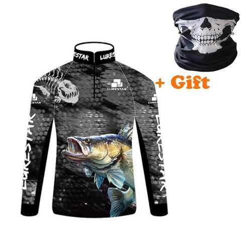 Профессиональная одежда для рыбалки, легкая мягкая Солнцезащитная одежда, футболка с длинными рукавами и защитой от ультрафиолета 4000099591948