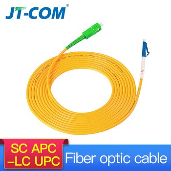Бесплатная доставка! SC-LC 3 м симплексный одномодовый волоконно-оптический патч-корд SC/APC-LC/UPC 3 м 2,0 мм 3,0 мм FTTH волоконно-оптический патч-кабель 4000117470286
