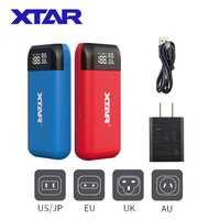 Зарядное устройство XTAR 18650, внешний аккумулятор, быстрая зарядка, Type C QC3.0 + PD3.0, быстрая зарядка аккумуляторов 18700, 20700, 21700, внешний аккумулятор PB2S 4000120933525