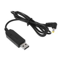 Зарядный USB-кабель с индикатором, светильник большой емкости BaoFeng, удлиненный, с аккумулятором, с возможностью увеличения объема, для рации, с питанием от батареек, с индикатором, для раций 4000142966313