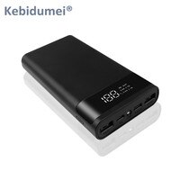 Быстрая зарядка 18650 портативное зарядное устройство 20000 мА USB Тип C 5 в Чехлы для аккумулятора коробка для хранения без батареи для iPhone Xiaomi Huawei 4000161661116