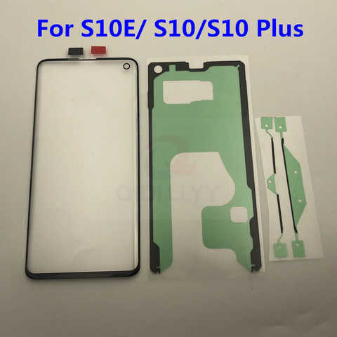 Сменное внешнее стекло S10 + для Samsung Galaxy S10 S10e S10 Plus, ЖК-дисплей, сенсорный экран, переднее стекло, внешний объектив 4000167307876