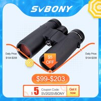 SVBONY астрономический телескоп SV202 8X32/10x4 2/10x50 ED Бинокль мощный IPX7 водонепроницаемый BAK4 для наблюдения за птицами 4000170019731