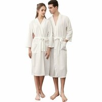 Женский, мужской банный халат, вафельный Халат для душа, ночная рубашка, мужской, женский халат, длинный женский мужской Пижамный халат, M-XL 4000182425331