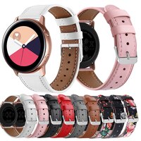 Ремешок кожаный Essidi 20 мм для Samsung Galaxy Watch Active 2, браслет-петля для Samsung Galaxy Watch 42 мм 3 41 мм 4 5 40 44 мм 4000190397162