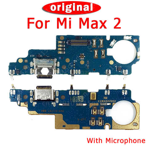 Оригинальный зарядный порт для Xiaomi Mi Max 2, зарядная плата, USB разъем, PCB Dork коннектор, гибкий кабель, замена, ремонт, запасные части 4000204706953
