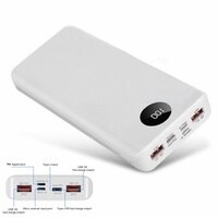 Портативное зарядное устройство Lieve, USB Type-C, Micro USB, Lightning, 20000 мА*ч, QC 3,0 4000247080041
