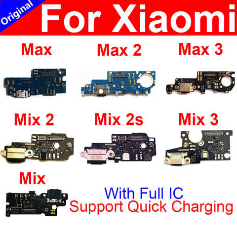Плата зарядного устройства Usb для Xiaomi Mi Max Mix 2 2S 3, разъем USB для зарядки, плата гибкого кабеля, запасные ремонтные детали 4000253058825