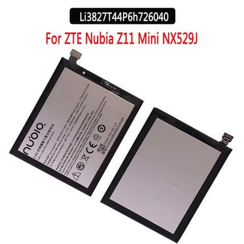 Оригинальный аккумулятор 3,85 В 2830 мАч Li3827T44P6h726040 для ZTE Nubia Z11 Mini NX529J аккумулятор 4000303811282