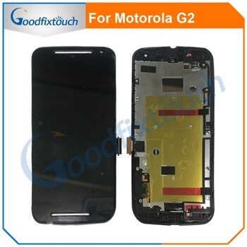 5,0 дюйма для Motorola Moto G2 G 2-го поколения ЖК-дисплей с сенсорным экраном дигитайзер в сборе с рамкой XT1063 XT1064 XT1068 XT1069 XT1072 4000336803032