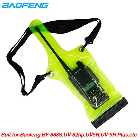 IP67 водонепроницаемая сумка чехол для Motorola Kenwood Baofeng UV-5R UV-82 UV82 UV-9R Plus BF-888S Walkie Talkie непромокаемая сумка 4000348416167