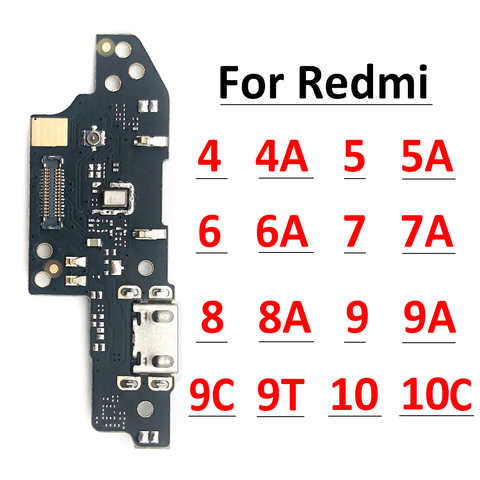 Док-станция с USB-разъемом для зарядного устройства, гибкий кабель для Xiaomi Redmi 4A 4X 4 5 5A 6 6A 7 7A 8 8A 9 9A 9C 9T 10 Pro Plus K30 4000364923166