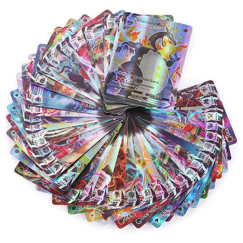 Карты Pokemon Vstar V GX MEGA TAG TEAM EX, 10-300 шт., французская версия, игровая Боевая карта 4000377756645