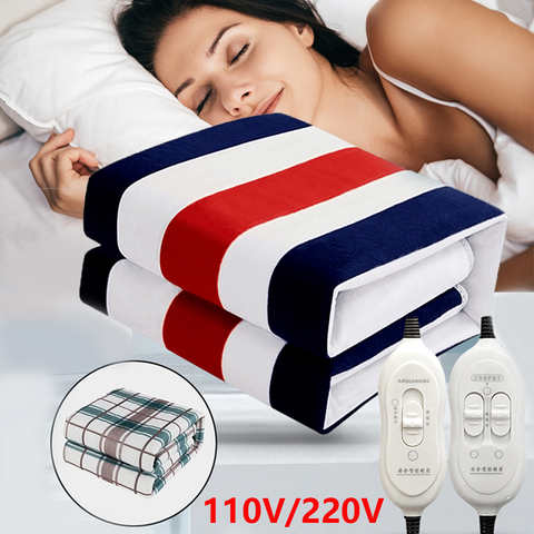 Электрическое одеяло 220/110 В, стандартное одеяло с подогревом, матрас с термостатом, электрическое одеяло с подогревом, зимний обогреватель тела 4000401562972