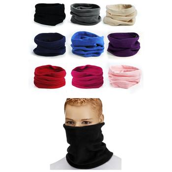 Модный флисовый теплый шарф для шеи, лыжный шарф, маска для мотоцикла, термальный Флисовый Шарф 4000429349812