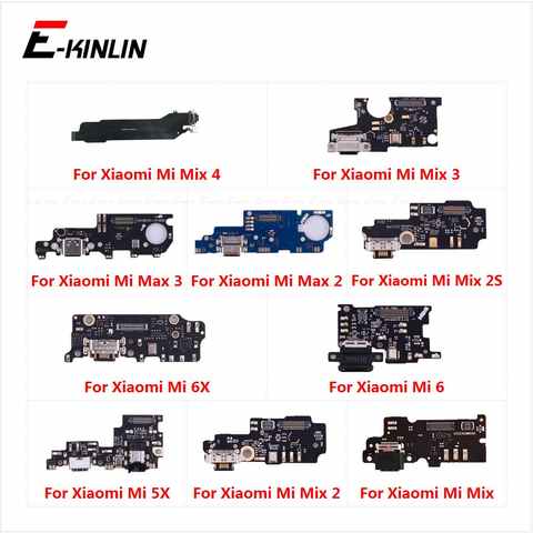 Соединительная плата для зарядного порта гибкий кабель с микрофоном для XiaoMi Mi Mix 4 2S Max 3 2 6X 5X 4000438118797