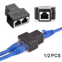 Сетевой разветвитель RJ45 Ethernet LAN, 1-2 порта 4000440152659