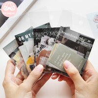Mr.paper 30 шт./лот стиль Instagram масло бумага крафт-карты Скрапбукинг материал бумага свежие слова LOMO карты 4000443924339