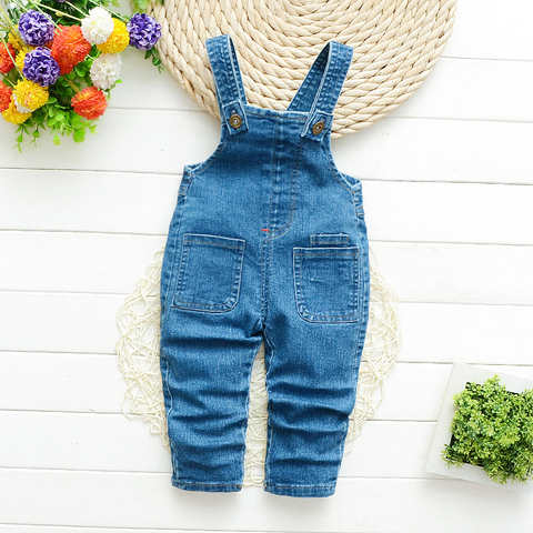 DIIMUU детская одежда джемпер для малышей мальчиков комбинезоны брюки для девочек Джинсовая одежда Комбинезоны Джинсы детские комбинезоны 4000447455196