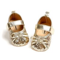 Обувь для маленьких девочек; Обувь для маленьких девочек с бантом; Повседневная прогулочная обувь принцессы с мягкой подошвой 4000463271409