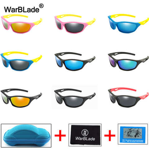 Детские солнцезащитные очки WarBlade UV400, поляризационные, с футляром, для мальчиков и девочек, 2020 4000465819808