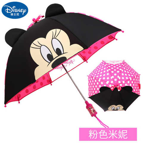 Портативный складной детский зонт для мальчиков и девочек, детский зонт с Микки и Минни, ветрозащитный зонтик от дождя, легко открывающийся, складной, подарки 4000489849066