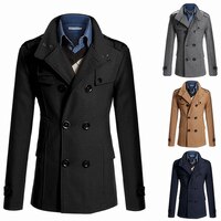 MRMT 2022 Новинка мужские куртки ремонт шерстяные мужские куртки пальто для мужчин двубортное пальто утепленная мужская куртка 4000505857523
