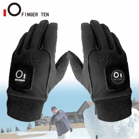 1 пара, мужские зимние ветрозащитные перчатки для гольфа 4000511817574