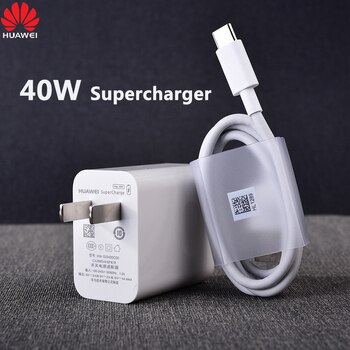 Зарядное устройство Huawei SuperCharge 40 Вт, адаптер 10 В/4 а, 5 А, USB-кабель Type-C для P30, P40 Pro, Mate 20, 30 Pro, Nova 5, 6, 7 pro, Magic 2 4000548140442