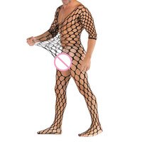 Летняя мужская пижама, чулки, сексуальные костюмы, сексуальное белье, эротическое боди, костюм для тела, Мужская мягкая одежда для сна 4000552528143
