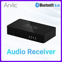 Arylic S10 беспроводной музыкальный стример 3,5 мм разъем Aux Bluetooth аудио приемник для ПК аудио Джек адаптер AUX беспроводной для мультирум 4000574487988
