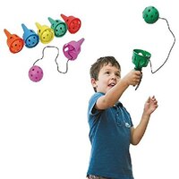 Забавный мяч и чашка игрушка набор для детей на открытом воздухе бросать и игра «Поймай мяч» игрушка Софтбол кендама для начинающих детей моторика игрушка 4000579241875