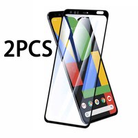 2 шт закаленное стекло для Google Pixel 4 3A 3 5A 5G 4A 2 XL Полноэкранный протектор6 Pixel6 Pixel4 Pixel3 Pixel5 4xl 3xl 2xl защитная пленка 4000594925788