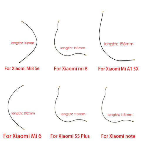 Новинка для Xiaomi Mi 4 5 5 A1 5X 6 8 Se Max Mix 2 3 2S 5S Plus Внутренняя антенна Wi-Fi сигнальный гибкий кабель лента 4000638362711