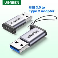 Адаптер Ugreen USB Type C папа USB 3,0 к USB 3,1 Тип C мама USB C адаптер для ПК ноутбука Samsung Huawei наушников USB адаптер 4000732085527