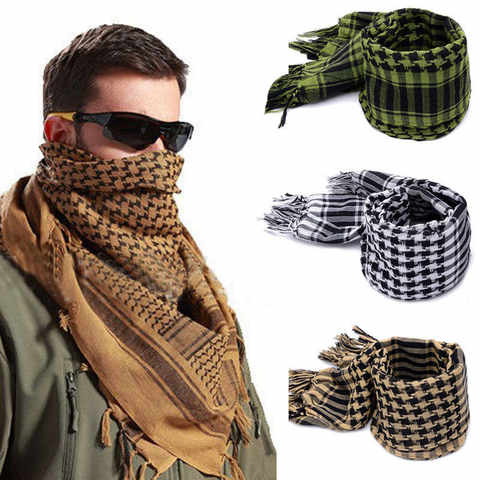 Красивый шарф в арабском стиле Арафат, шаль кеффие кафия, легкий военный шемаг, мужской шарф в полоску с кисточками, мягкий теплый 4000732425730