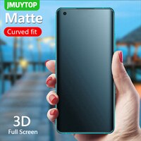 JMUYTOP матовая пленка без отпечатков пальцев для Xiaomi mi 11 12 pro 12x12s ультра 3D изогнутая Защитная пленка для экрана Mi 10 11t 10T 4000762394304