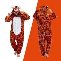 Пижама Кигуруми для женщин, унисекс, с тигром, единорогом 4000774169377