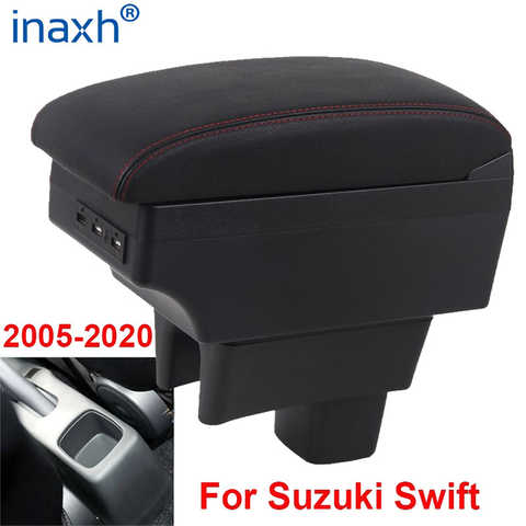 Подлокотник для Suzuki Swift, подлокотник для Suzuki Swift, автомобильные аксессуары, Внутренняя деталь интерьера, контейнер для хранения, модифицированные детали 2005-2023 4000776720368