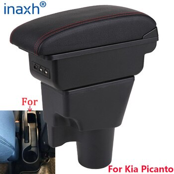 Подлокотник для Kia Picanto, подлокотник для Kia Picanto 3X-Line, детали интерьера автомобиля, контейнер для хранения аксессуаров USB 4000787323118