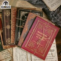 Mr.paper 10 видов конструкций, ретро-бирка для записей, скрапбукинга, изготовления открыток, журналов 4000848392464