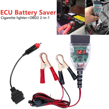Универсальный инструмент для замены автомобильного аккумулятора OBD2, автомобильный компьютер ECU, устройство для экономии памяти, автомобильный ECU, кабель аварийного источника питания 4000870058429