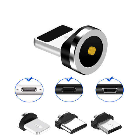 Универсальный Магнитный штекер для кабеля Micro USB Type-C, 8-контактный штекер, магнитный штекер для быстрой зарядки 4000879742927