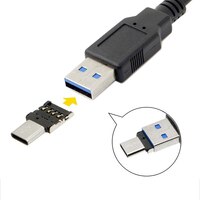 Переходник Micro USB/USB Type-c USB-C, OTG, кабель для передачи данных, преобразователь для Xiaomi, Huawei, Samsung, мыши, usb-накопителя 4000890661071