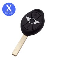 Xinyuexin необрезанное лезвие фотооболочка чехол подходит для старых BMW Mini Cooper S R50 R53 пустой ключ 3 кнопки автомобильные аксессуары 4000890724264
