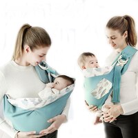 Накидка-слинг для новорожденных, для грудного вскармливания, до 130 фунтов 4000894609046