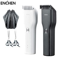 Триммер для волос ENCHEN Boost для мужчин и детей с функциями машинка для стрижки волос, регулируемая насадка, зарядка от USB, беспроводной 4000906603892