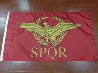 Флаг Римской империи, сената и народа римского флага, 90x150 см 4000907245668