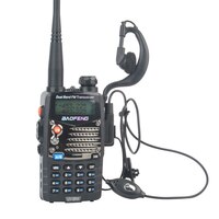 Рация BAOFENG UV-5RA VHF/UHF, Двухдиапазонная, 5 Вт, каналов, портативная, FM, двухсторонняя радиосвязь с наушником 4000943800067